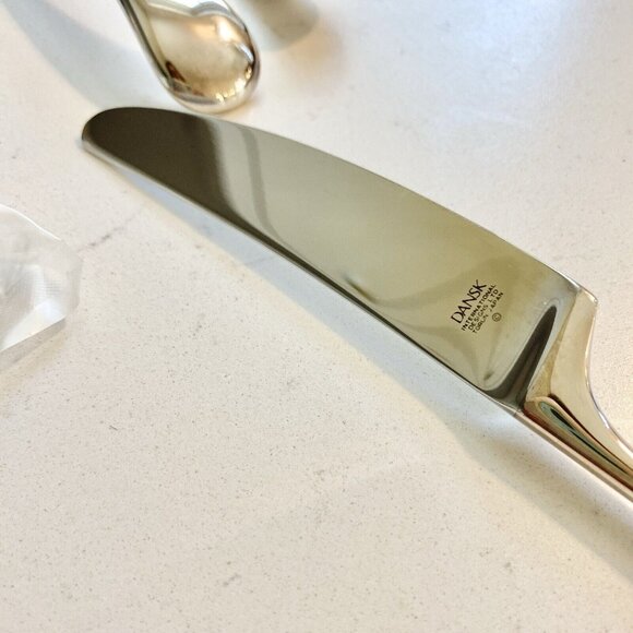 MCM DANSK Torun SP Japan Silverplate Flatware, Set Of 4, AS IS, Read Description - Picture 7 of 10